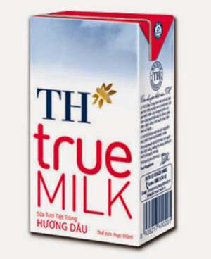 TH true milk dâu 110ml
